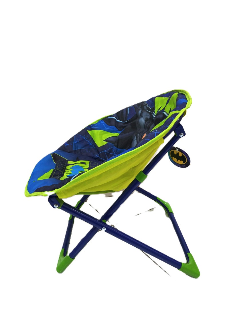 DC Comics DC Batman Kids Moon Chair – Foldable Padded Saucer Chair for Toddlers & Children - Image 2